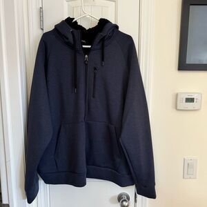 Men's Navy Blue Hoodie Sweater